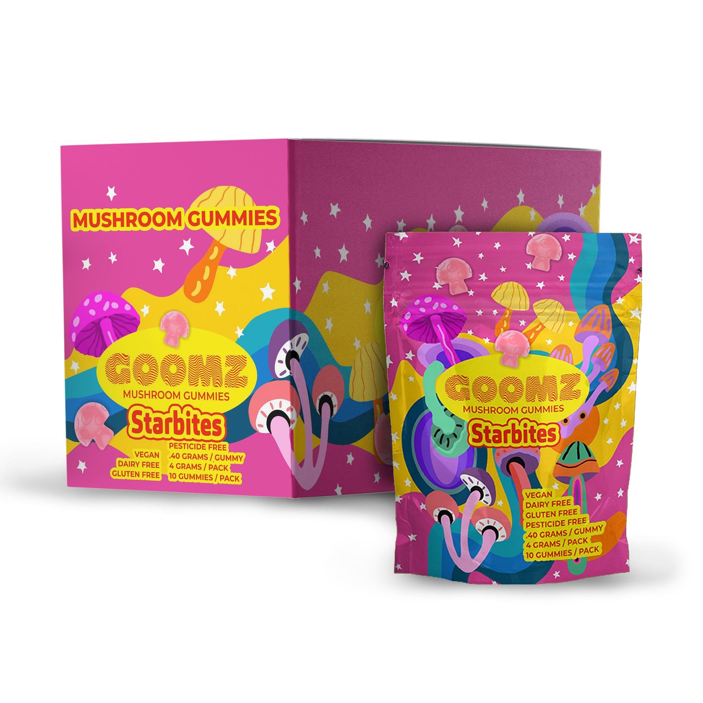 Goomz Mushroom Gummies 4000mg (10/Pack) [DROPSHIP]