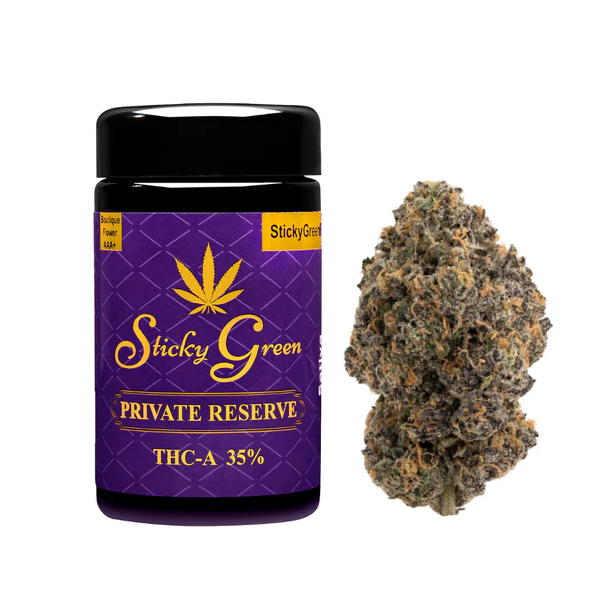 Sticky Green THC-A Flower Jar 3.5g (SINGLE)