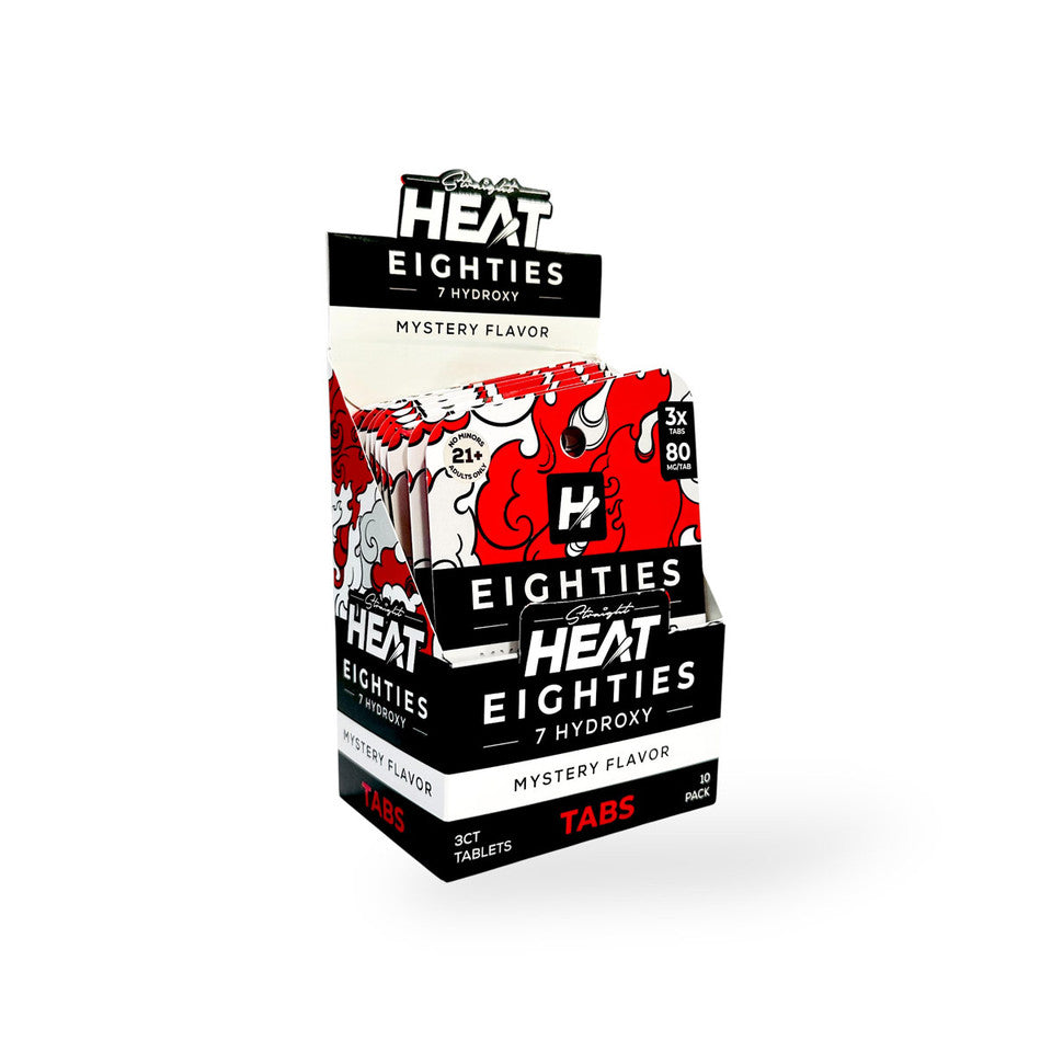 Straight Heat 7Hydroxy Eighties Tabs 80mg 3ct (SINGLE)
