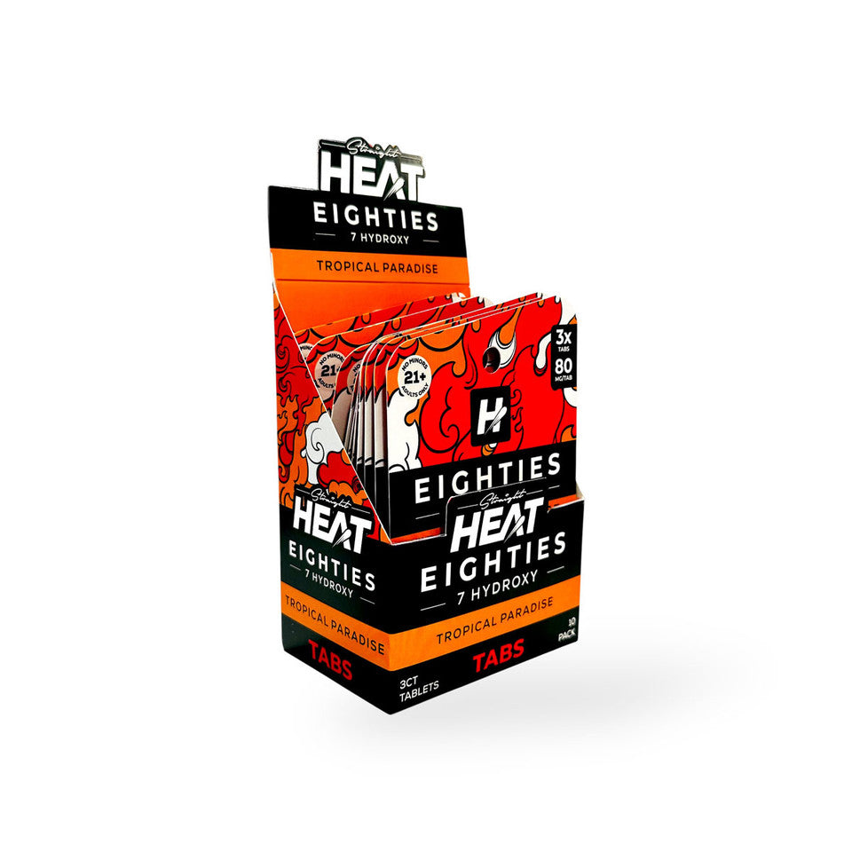 Straight Heat 7Hydroxy Eighties Tabs 80mg 3ct (SINGLE)