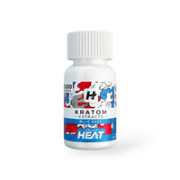 Straight Heat Kratom Extract Tabs Bottle 200mg 10ct (SINGLE)
