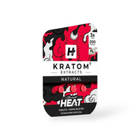 Straight Heat Kratom Extract Tabs 200mg 3ct (SINGLE)