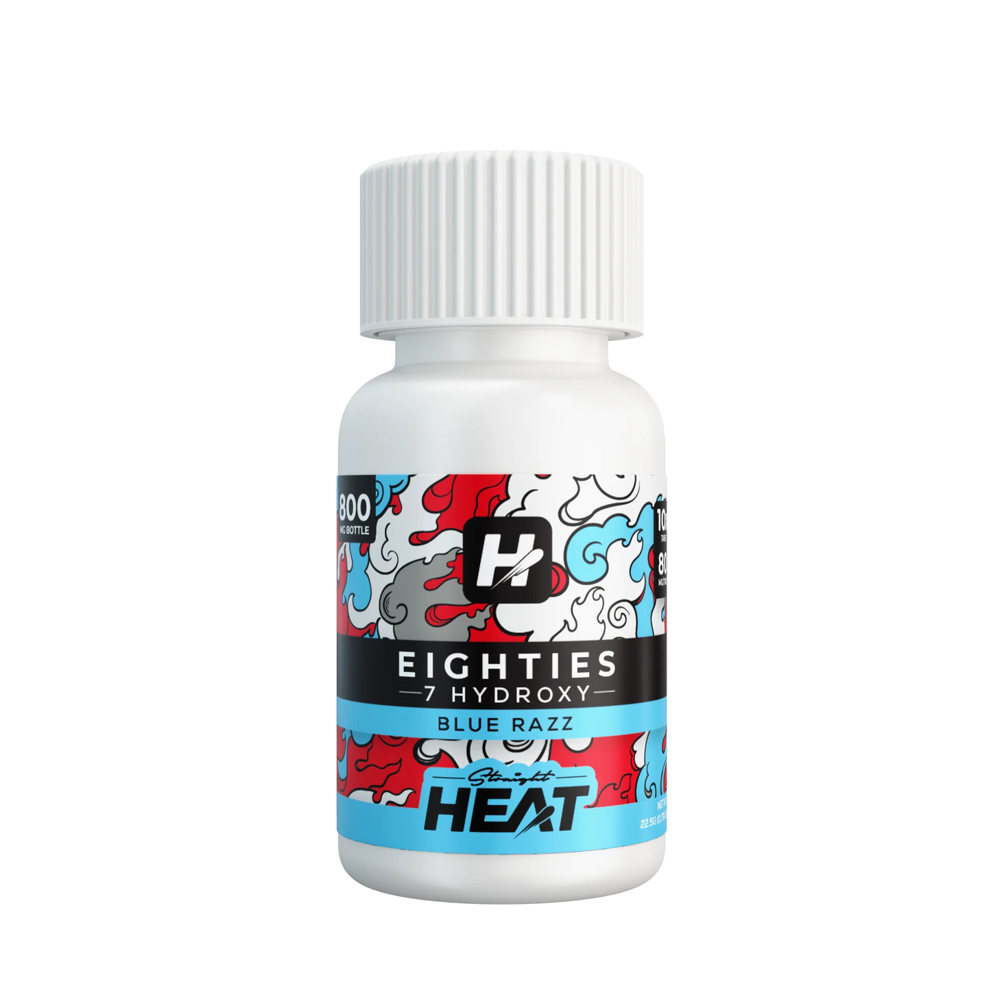 Straight Heat 7Hydroxy Eighties Tabs Bottle 80mg 10ct (SINGLE)