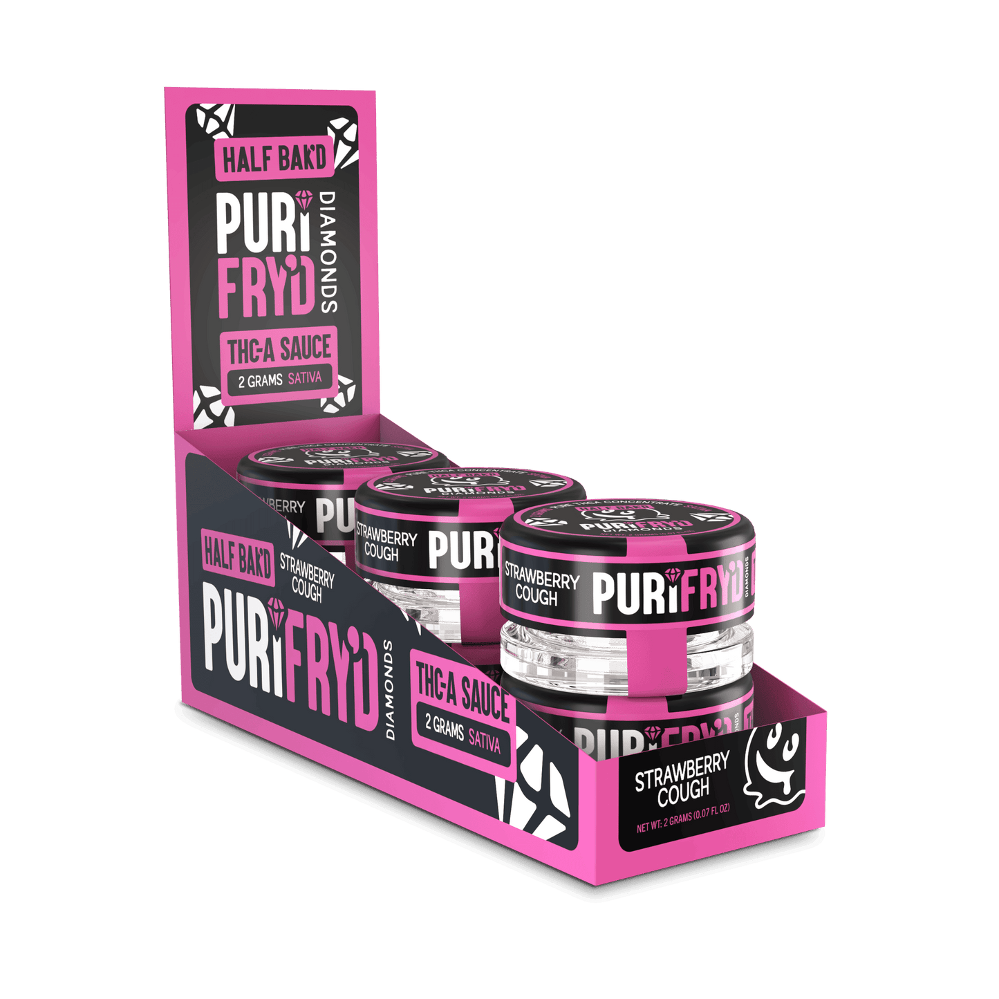 Half Bakd Purifryd THCA Diamonds Dab 2g (6/pack) [DROPSHIP]