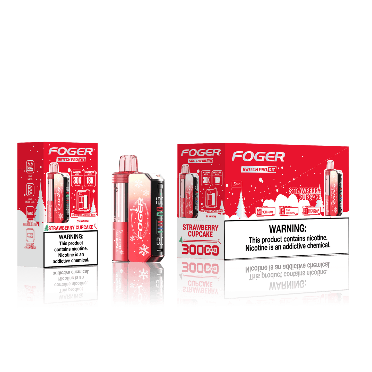 Foger Switch Pro Disposable Kit 19mL (5/pack) [CA]