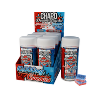 Chapo Blanco Double Stacks THC-P Gummies 10,000mg 10ct (6/Pack) [DROPSHIP]