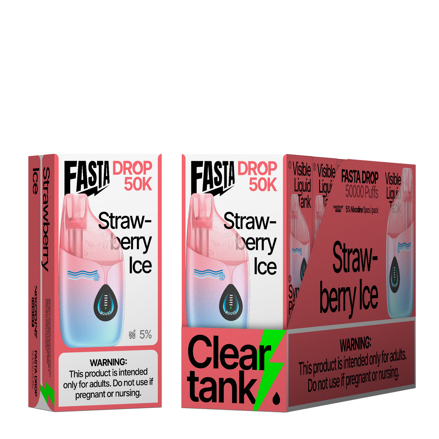 Fasta Drop 50K Disposable 25mL (5/pack)