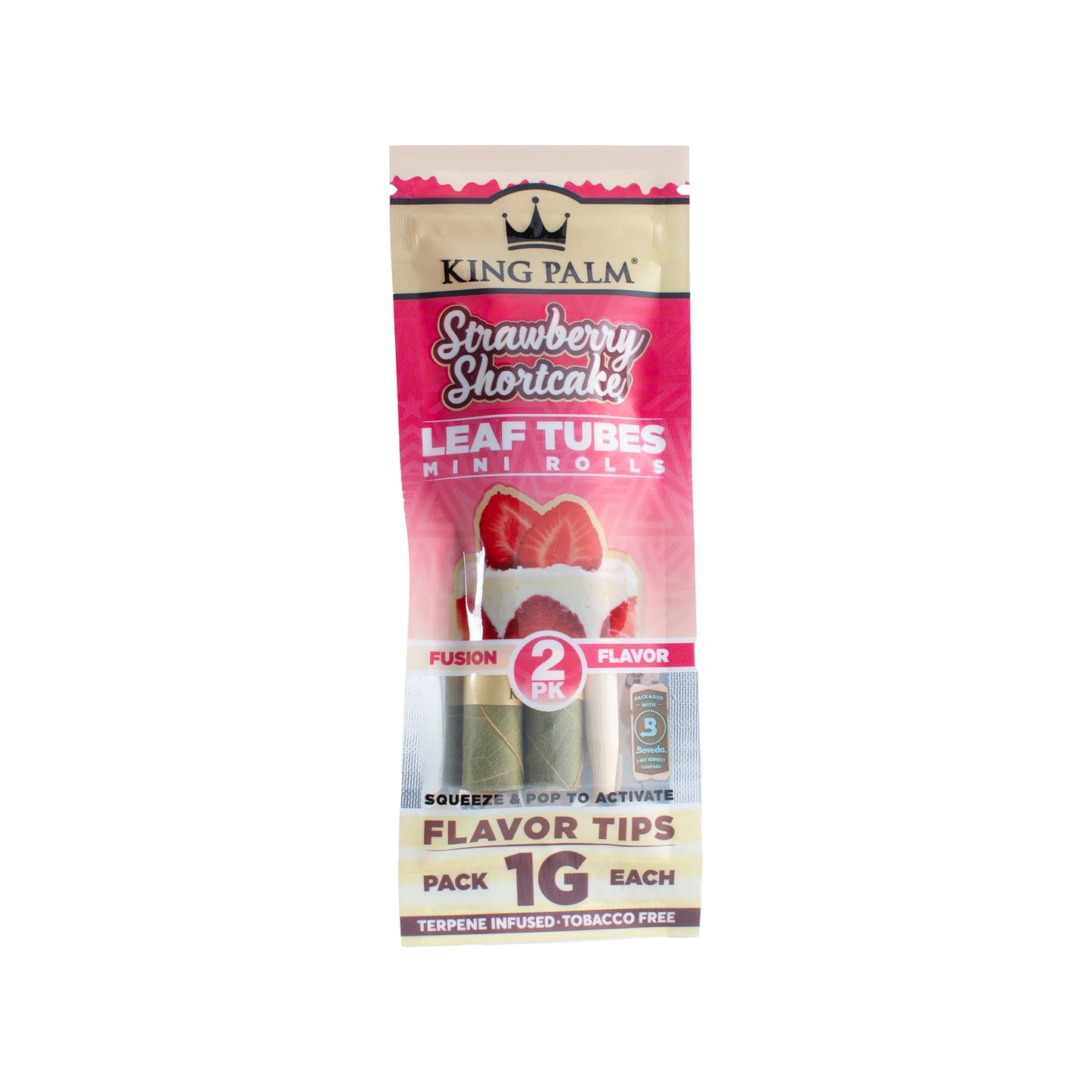 King Palm Mini Flavored Cones 2ct (20/pack)