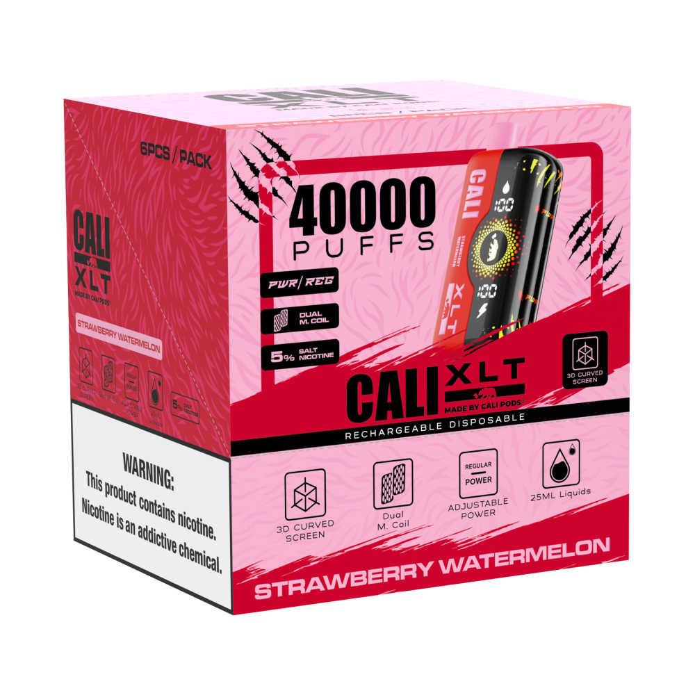 Cali XLT 40K Disposable 25mL (6/pack) [DROPSHIP]