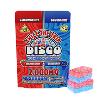 Disco By Chapo Extrax Twice The Trip Magic Mushroom Gummies 2000mg 2ct (20/Pack) [DROPSHIP]
