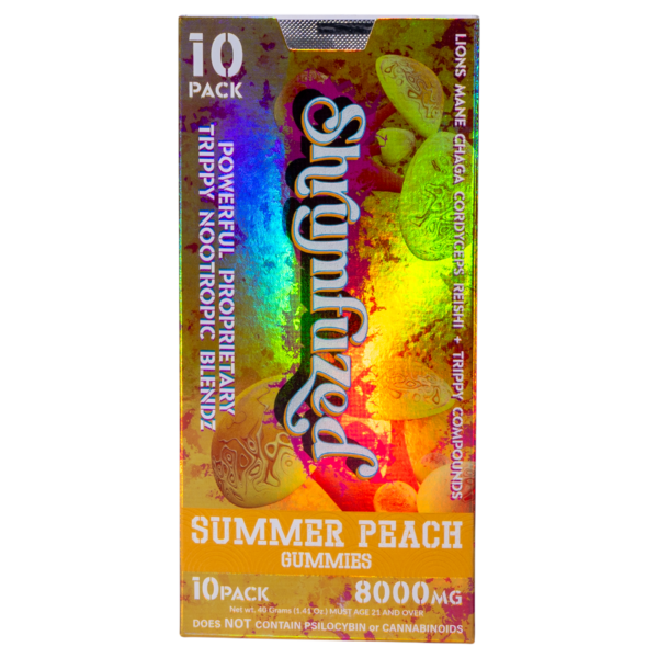Shrumfuzed Nootropic Mushroom Gummies 10ct 8000mg (SINGLE)