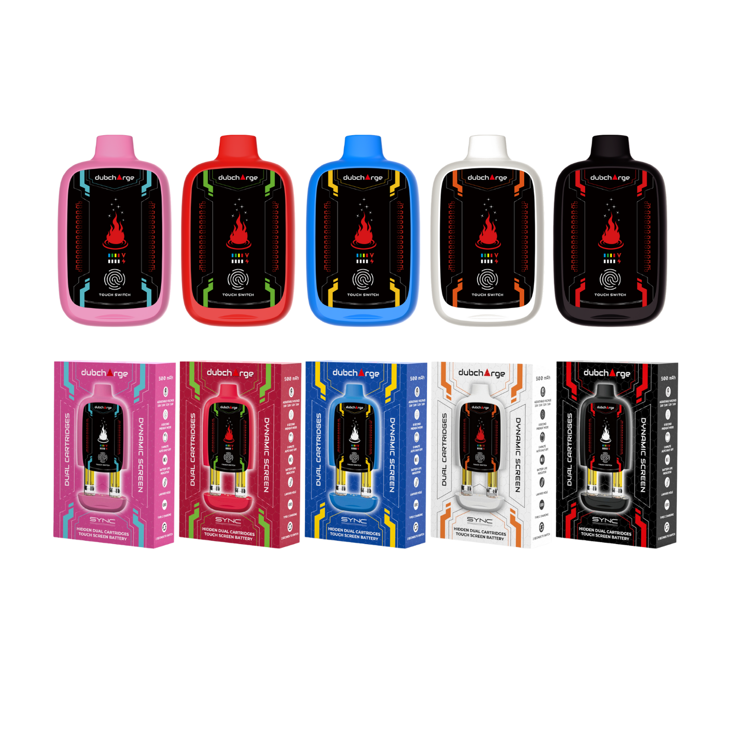 DubCharge Sync Dual 510 Cartridge Battery (SINGLE) [DROPSHIP]