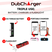 DubCharge Dubcharger Charge Flashlight Battery (SINGLE) [DROPSHIP]