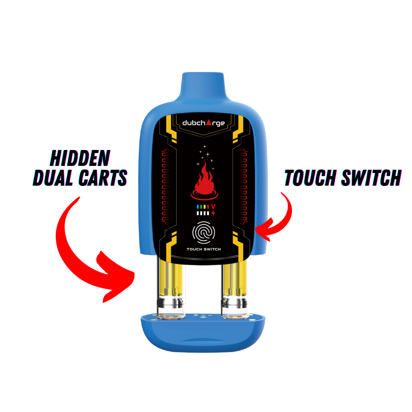 DubCharge Sync Dual 510 Cartridge Battery (SINGLE) [DROPSHIP]