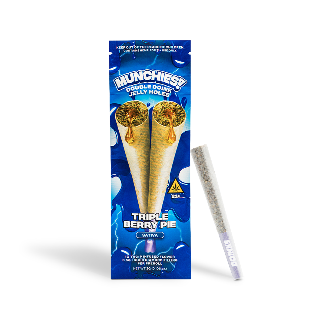 Munchies Double Doink Jelly Hole THCP (5/pack) [DROPSHIP]