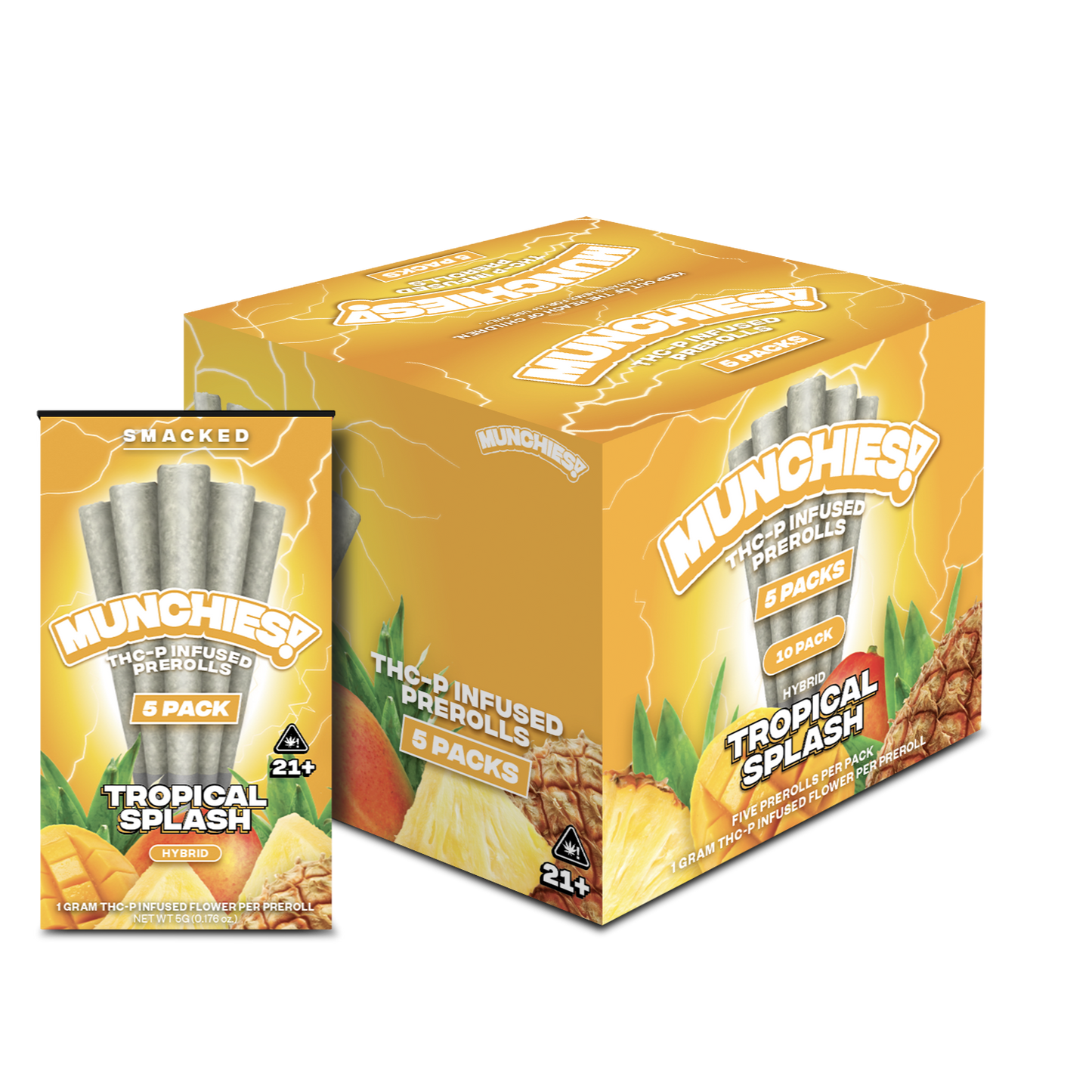 Munchies Preroll THCP 5ct (10/pack) [DROPSHIP]