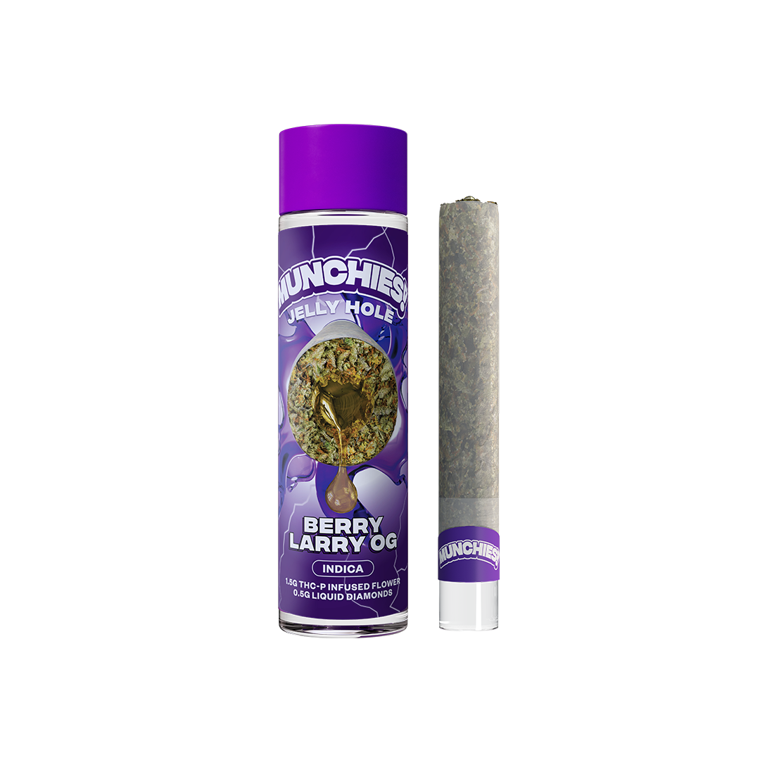 Munchies Jelly Holes Preroll THCP 2g (10/pack) [DROPSHIP]