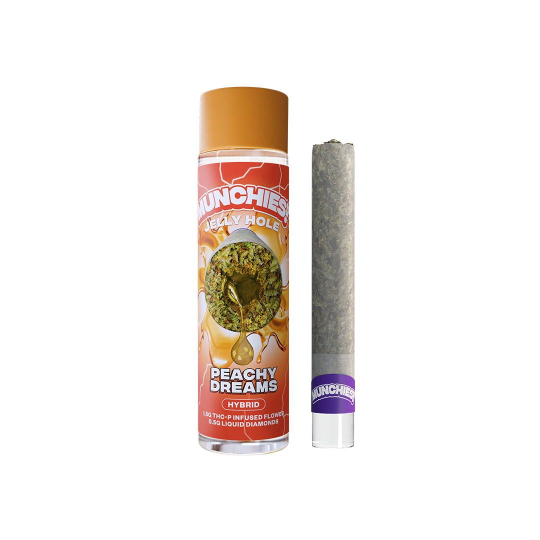 Munchies Jelly Holes Preroll THCP 2g (10/pack) [DROPSHIP]