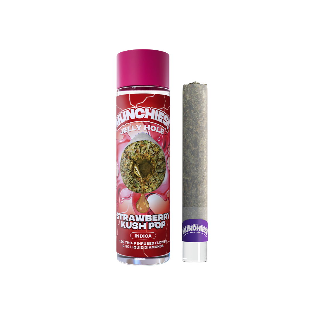 Munchies Jelly Holes Preroll THCP 2g (10/pack) [DROPSHIP]