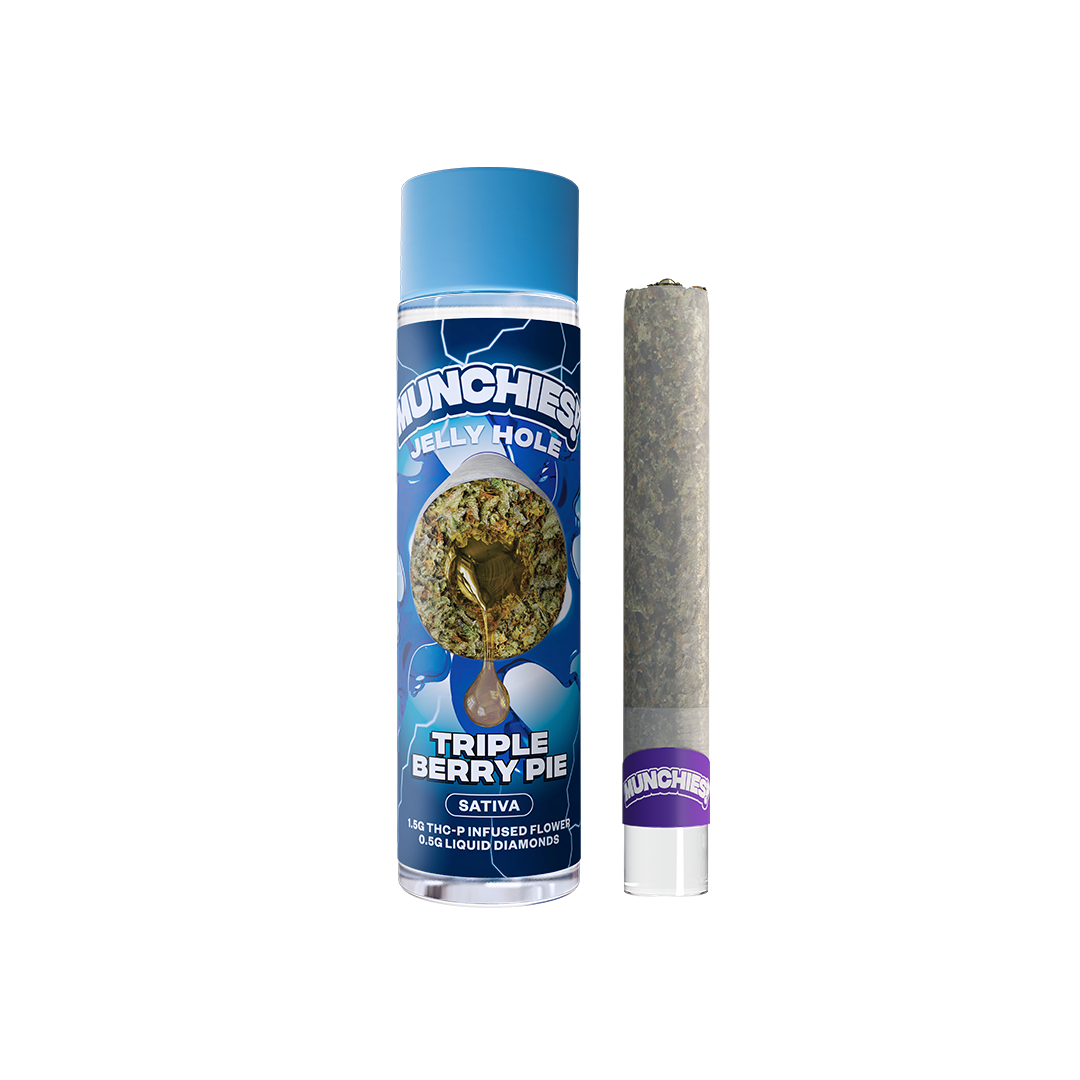 Munchies Jelly Holes Preroll THCP 2g (10/pack) [DROPSHIP]