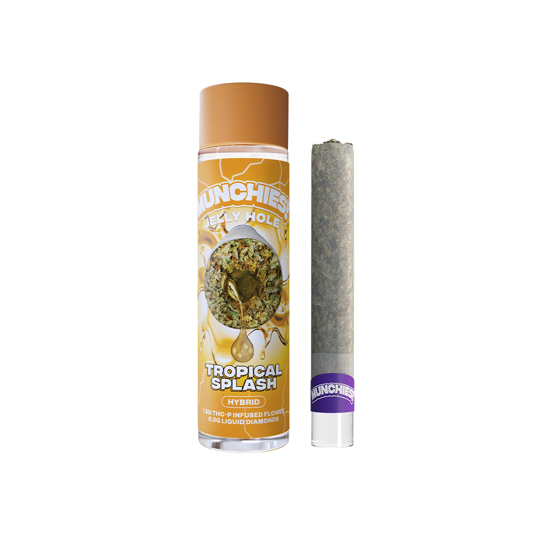 Munchies Jelly Holes Preroll THCP 2g (10/pack) [DROPSHIP]