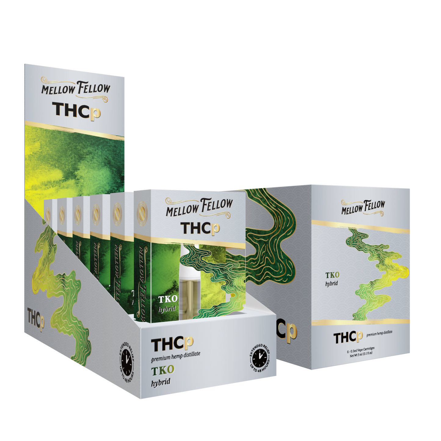 Mellow Fellow THC-P Cartridge 0.5g (6/pack) [DROPSHIP]