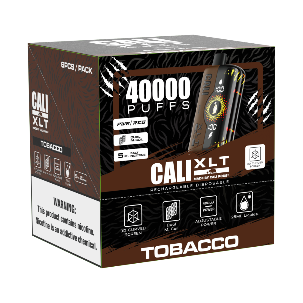 Cali XLT 40K Disposable 25mL (6/pack) [DROPSHIP]