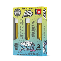 Litty AF Blend THC-A Cartridge 1g 3ct (5/Pack) [DROPSHIP]