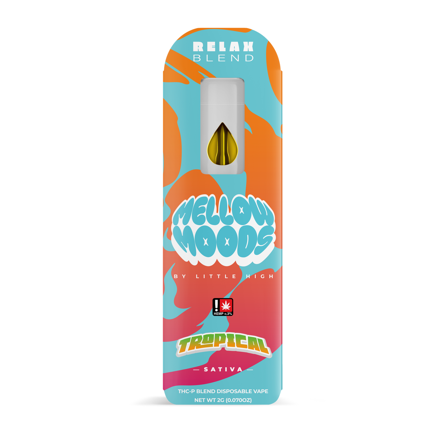 Mellow Moods THCP Blend Disposable 2g (5/Pack) [DROPSHIP]