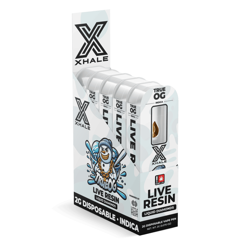 Xhale THC-A Live Resin Disposable 2g (5/Pack) [DROPSHIP]