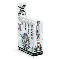 Xhale THC-A Live Resin Disposable 2g (5/Pack) [DROPSHIP]