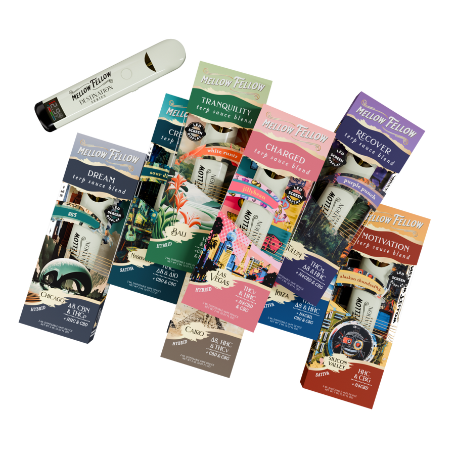 Mellow Fellow Terp Sauce Blend Disposable 2g (6/pack) [DROPSHIP]