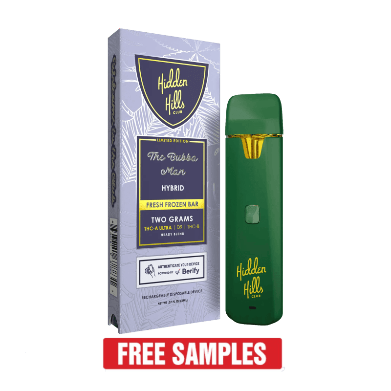 🎁 Hidden Hills Club Heady Blend Disposable 2g SAMPLE (SINGLE) (100% off)