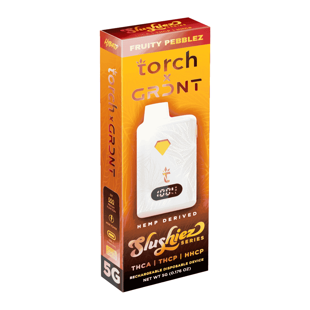 Torch x GRDNT Slushiez THC-A Disposable 5g (5/pack)