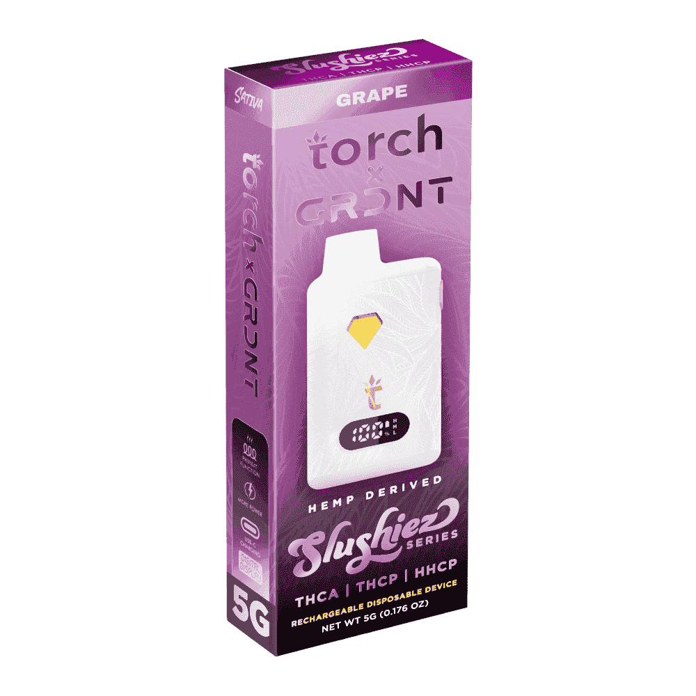 Torch x GRDNT Slushiez THC-A Disposable 5g (5/pack)
