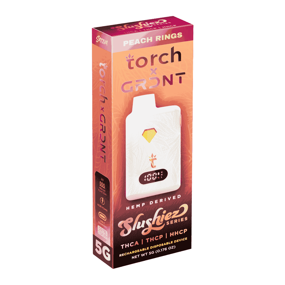 Torch x GRDNT Slushiez THC-A Disposable 5g (5/pack)