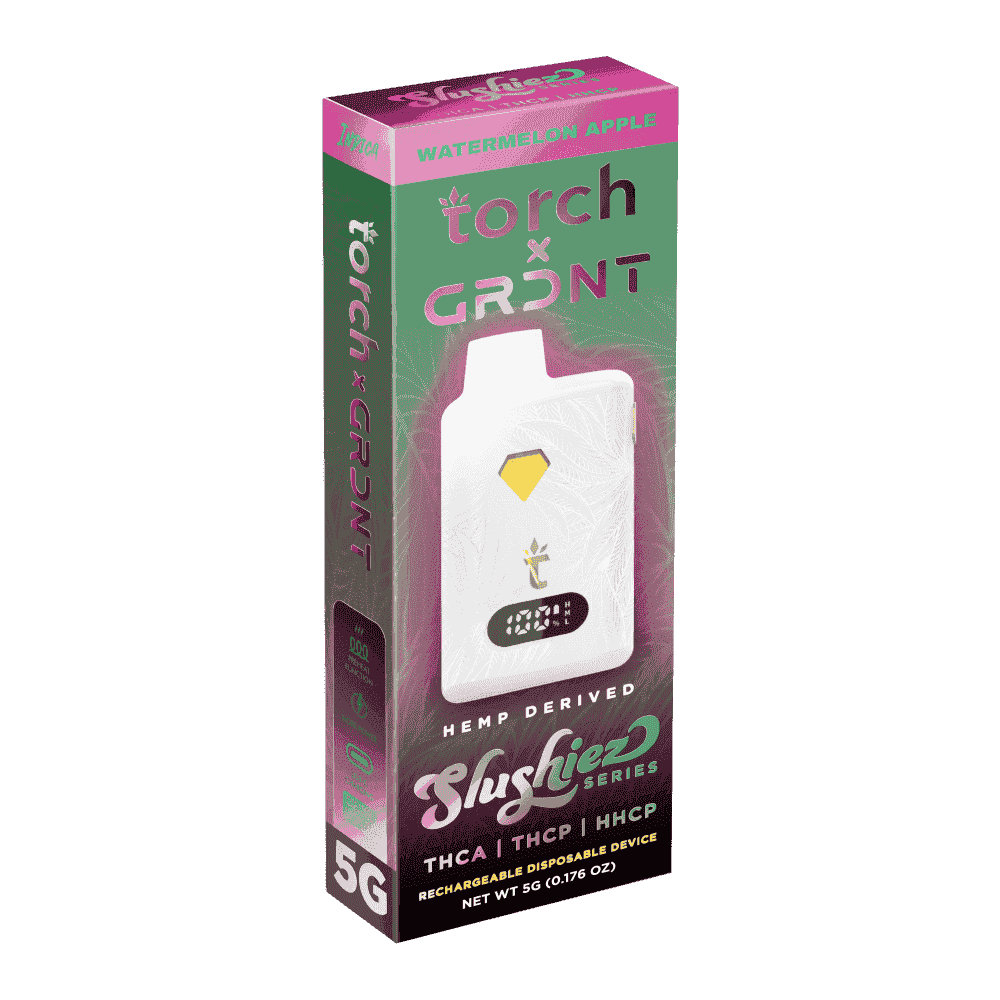 Torch x GRDNT Slushiez THC-A Disposable 5g (5/pack)