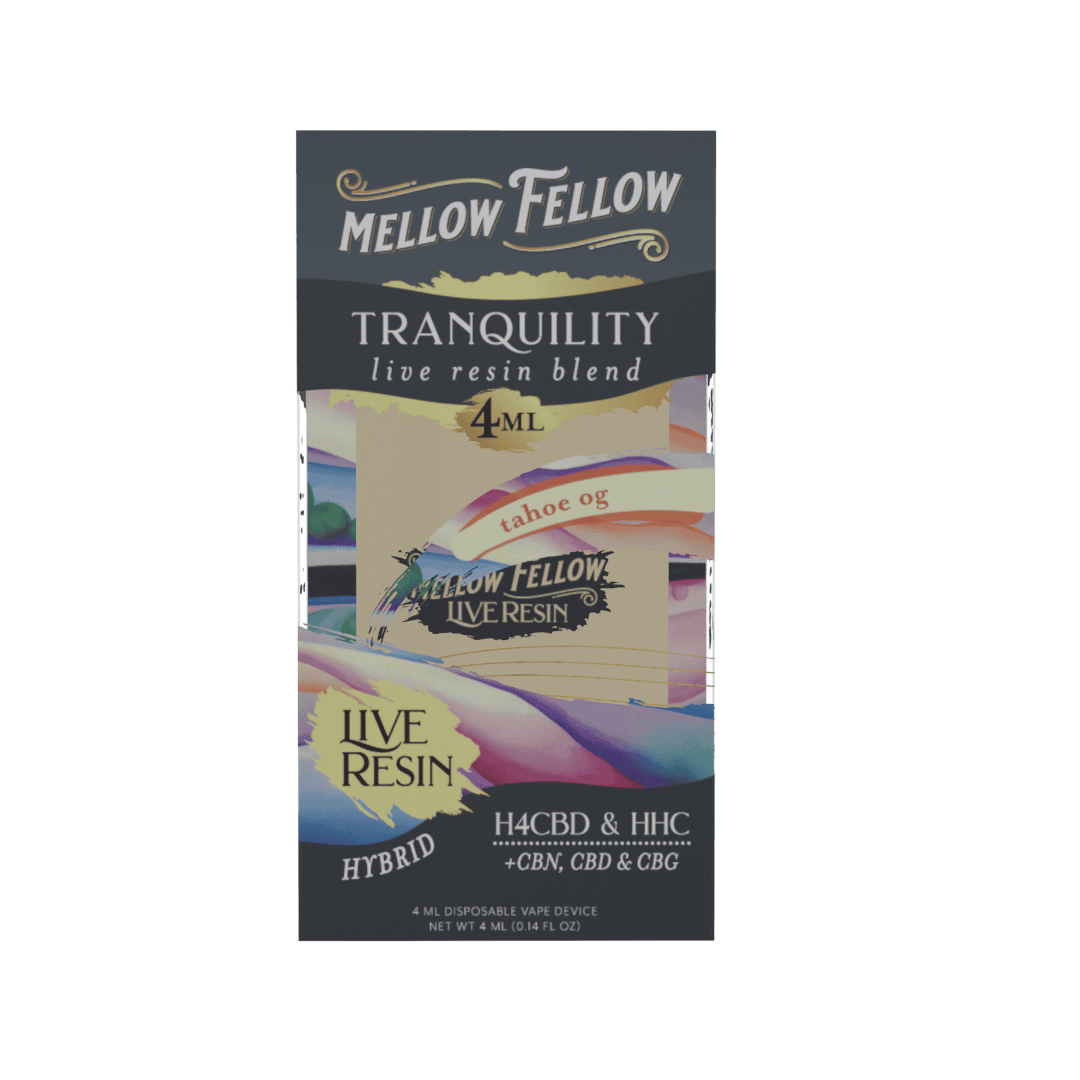 Mellow Fellow Live Resin Disposable 4g (6/pack) [DROPSHIP]