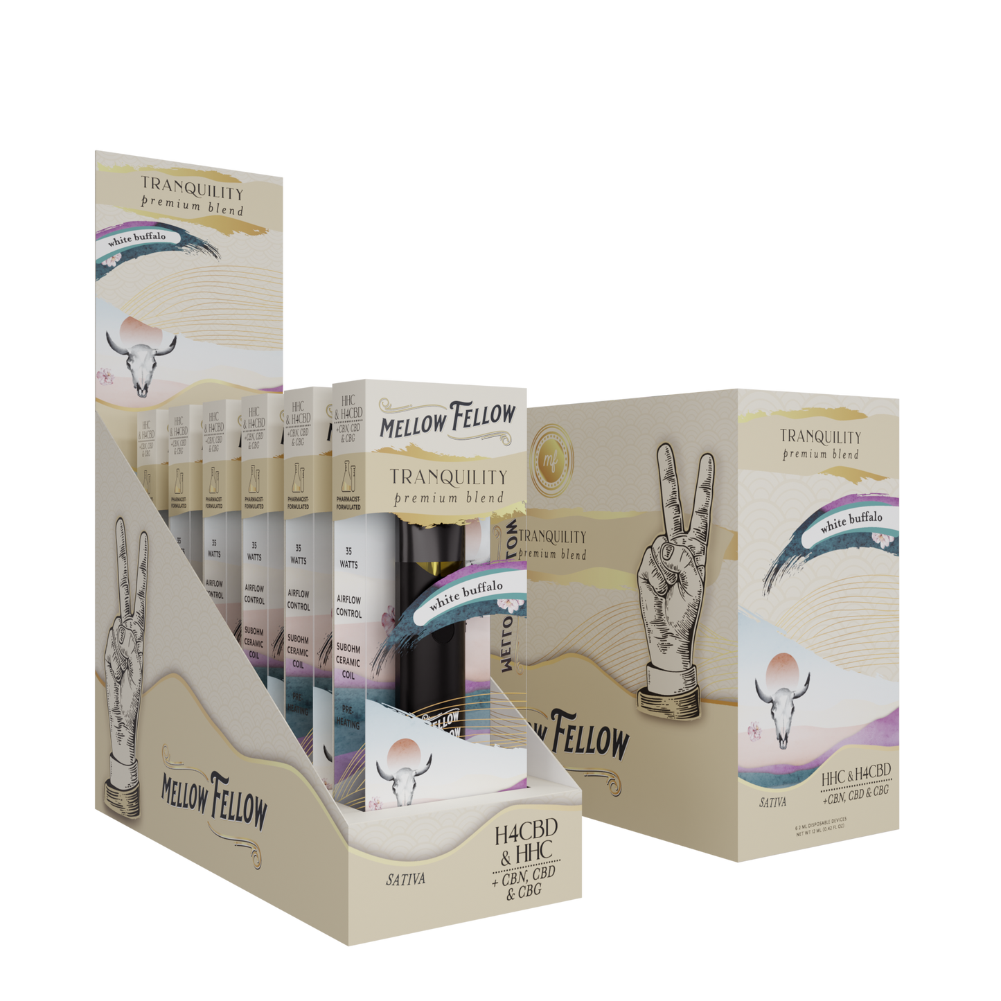 Mellow Fellow Premium Disposable 2g (6/pack) [DROPSHIP]