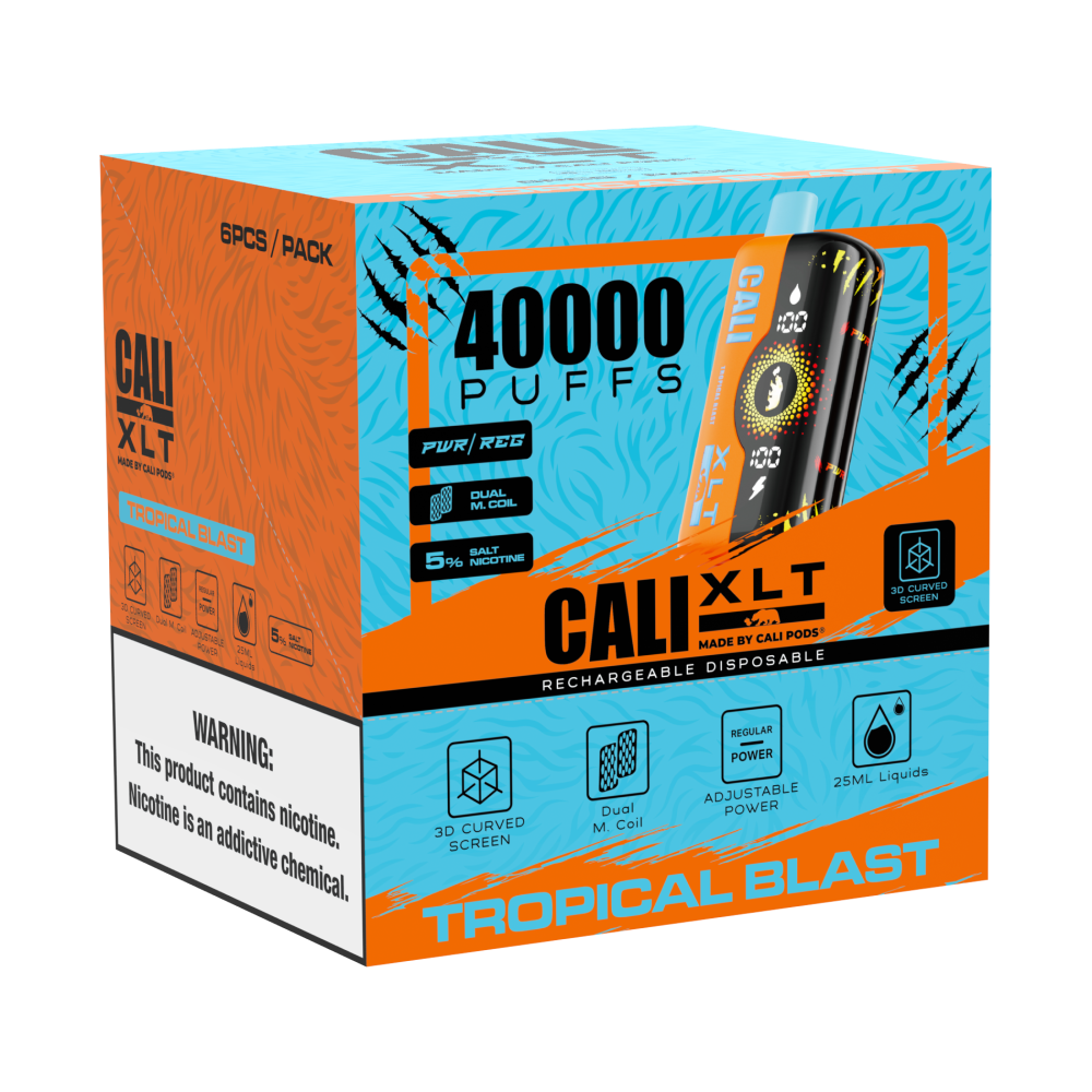 Cali XLT 40K Disposable 25mL (6/pack) [DROPSHIP]
