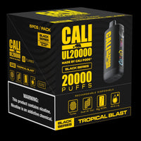 Cali UL20000 Black Series Disposable 20mL (6/pack) [DROPSHIP]
