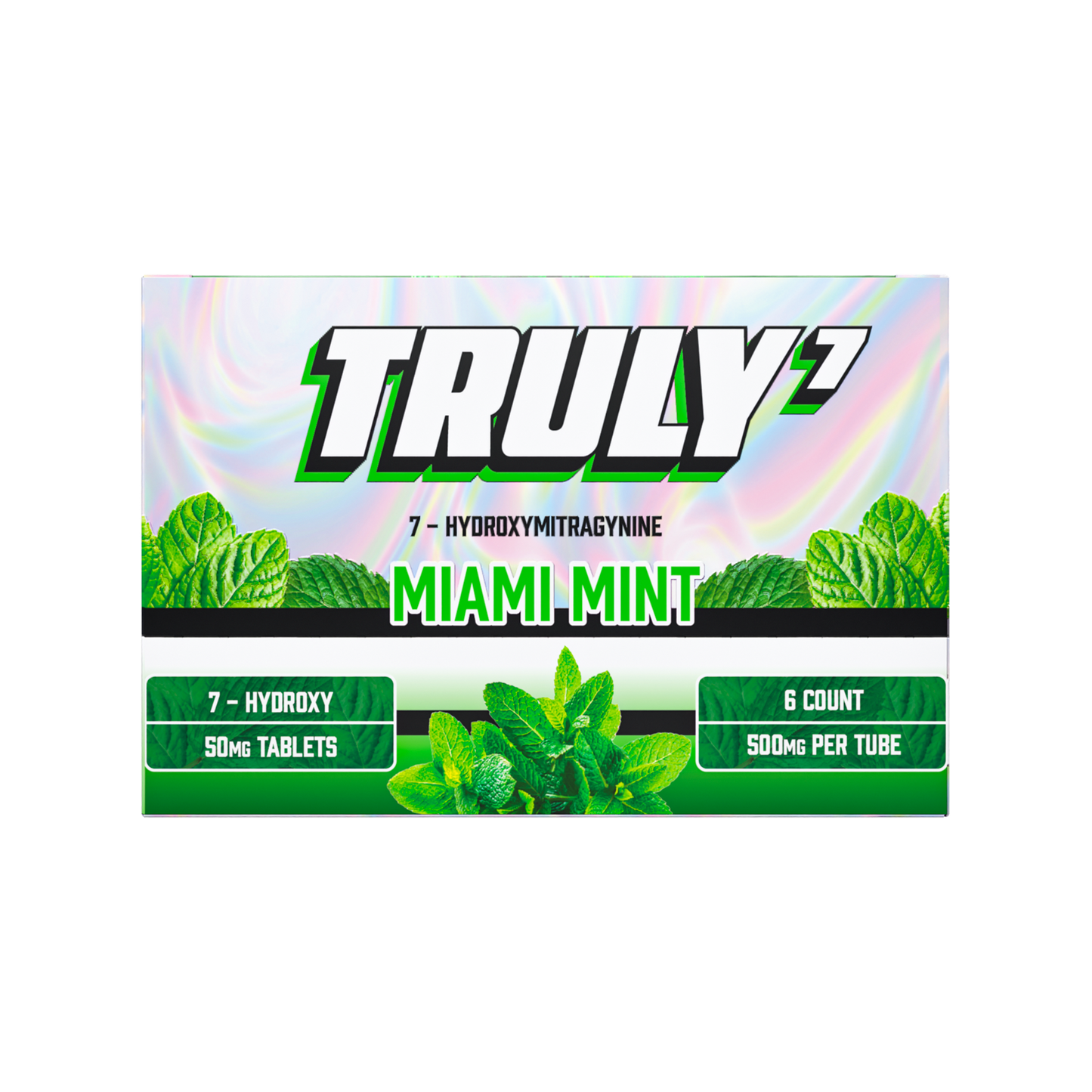Truly7 7Hydroxymitragynine Chewable Tablets 10ct 50mg (6/pack) [DROPSHIP]