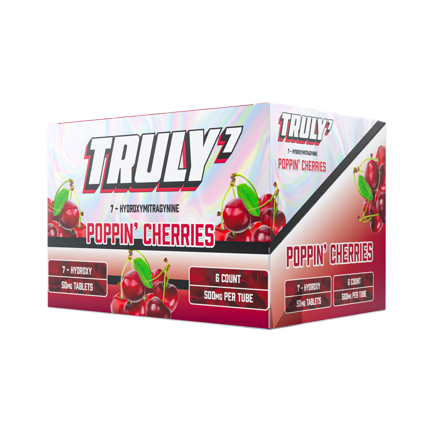 Truly7 7Hydroxymitragynine Chewable Tablets 10ct 50mg (6/pack) [DROPSHIP]