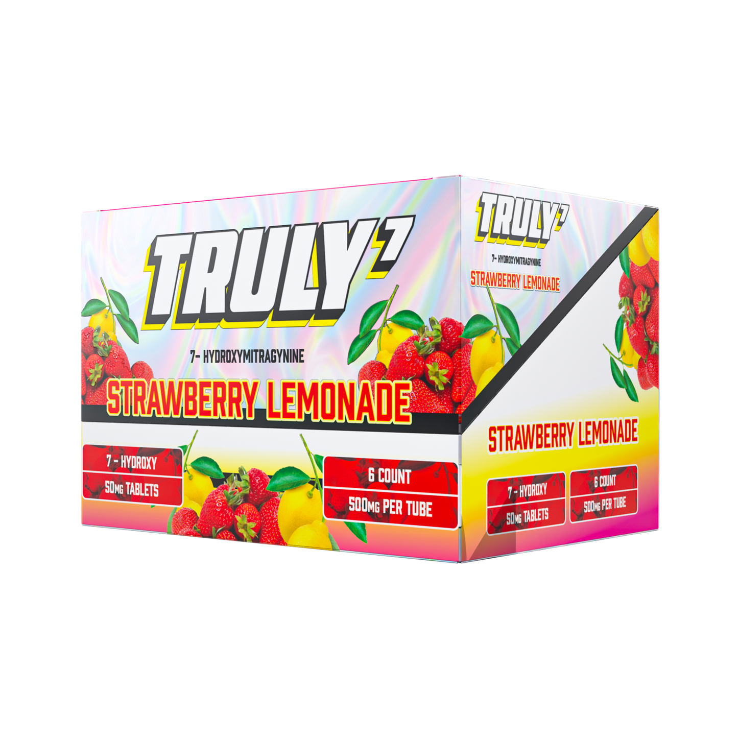 Truly7 7Hydroxymitragynine Chewable Tablets 10ct 50mg (6/pack) [DROPSHIP]