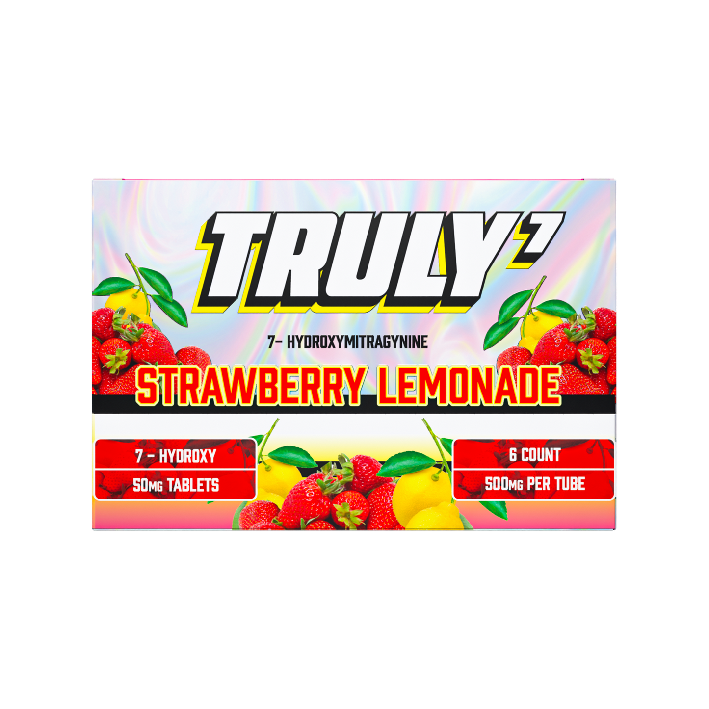 Truly7 7Hydroxymitragynine Chewable Tablets 10ct 50mg (6/pack) [DROPSHIP]