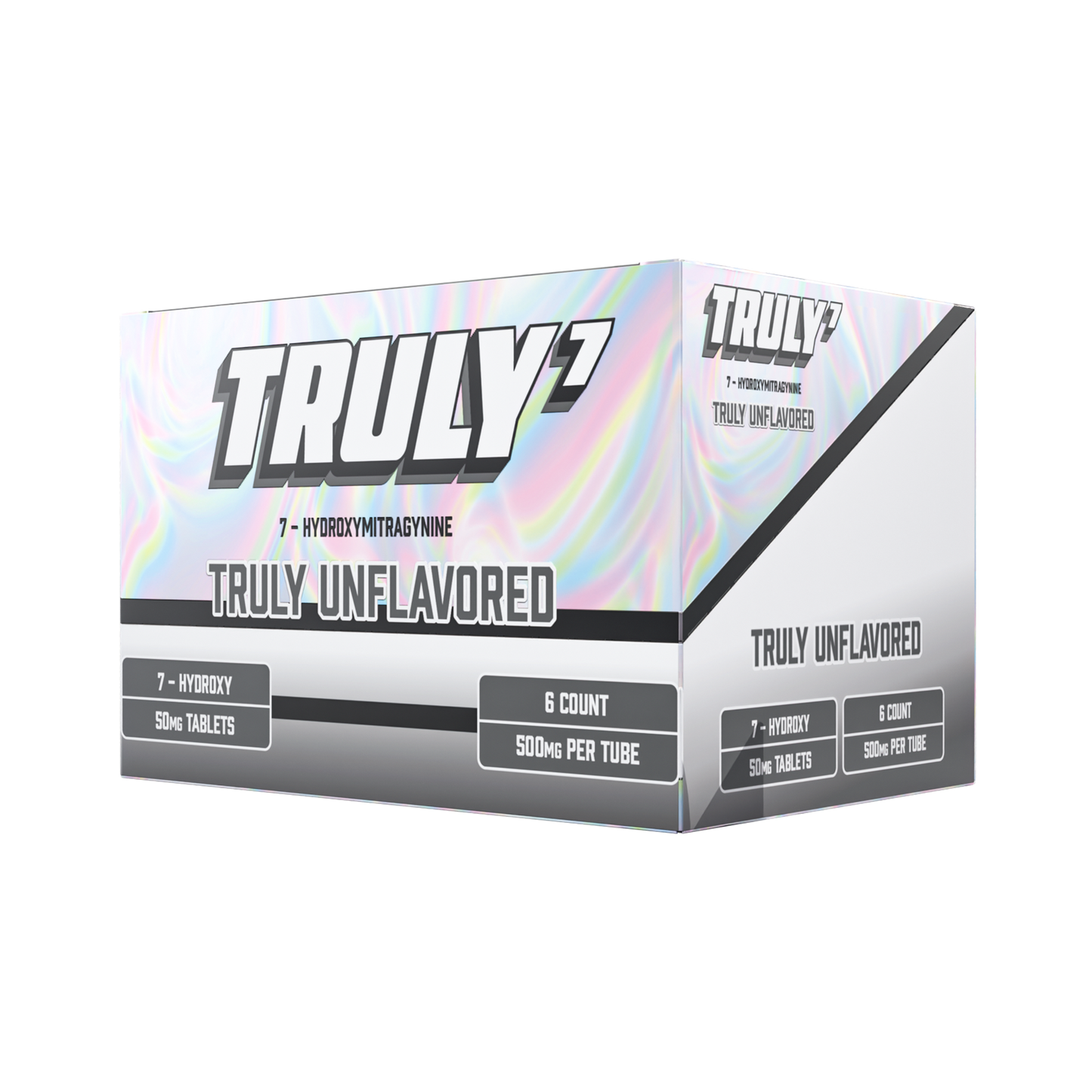 Truly7 7Hydroxymitragynine Chewable Tablets 10ct 50mg (6/pack) [DROPSHIP]