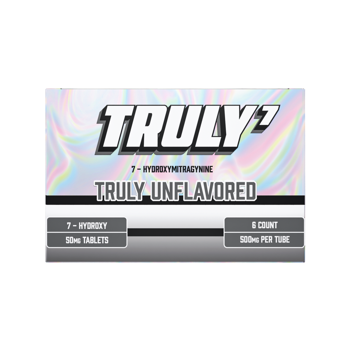 Truly7 7Hydroxymitragynine Chewable Tablets 10ct 50mg (6/pack) [DROPSHIP]