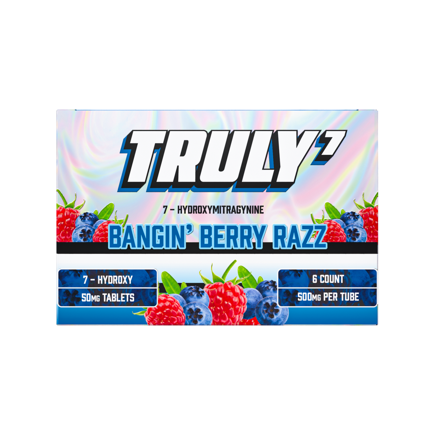 Truly7 7Hydroxymitragynine Chewable Tablets 10ct 50mg (6/pack) [DROPSHIP]