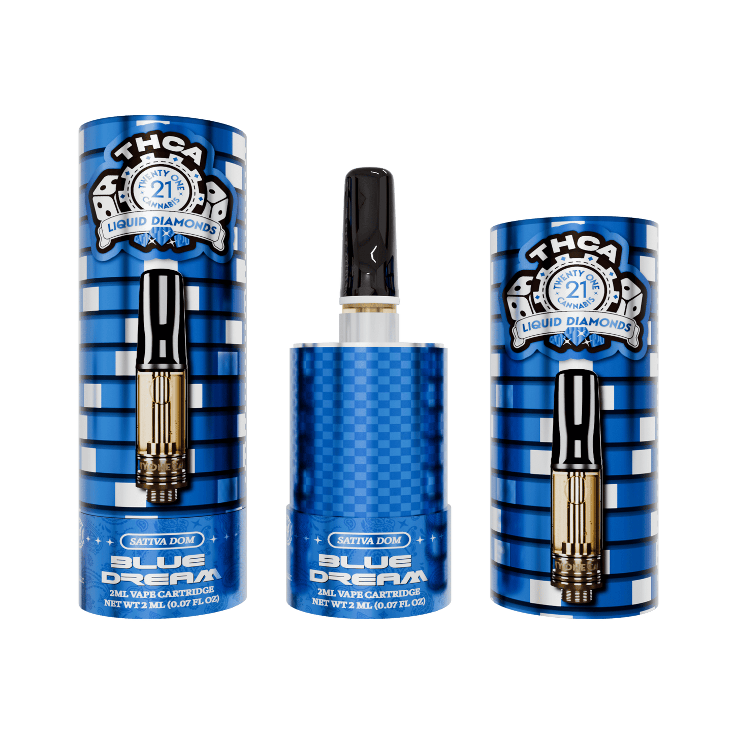 Twenty One THC-A Cartridge 2mL (6/pack) [DROPSHIP]