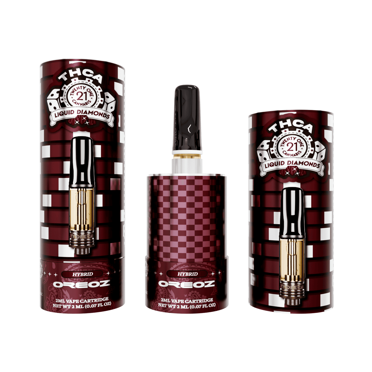 Twenty One THC-A Cartridge 2mL (6/pack) [DROPSHIP]